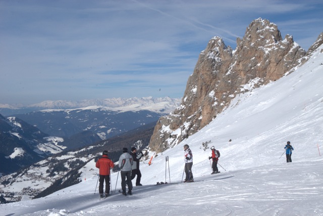 ski group gourmet ski holiday dolomites